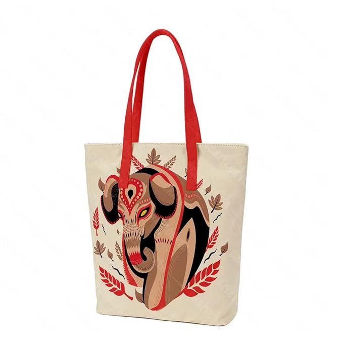 Tribal Elephant Tote