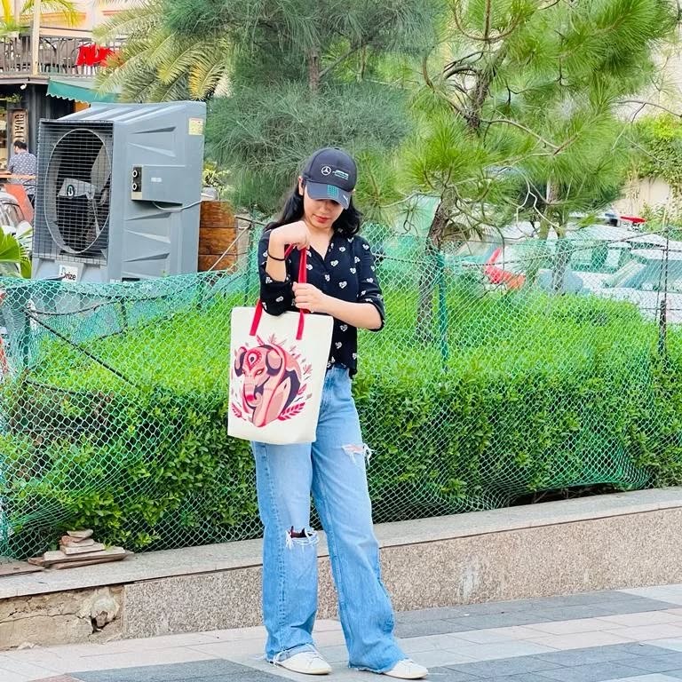 Tribal Elephant Tote