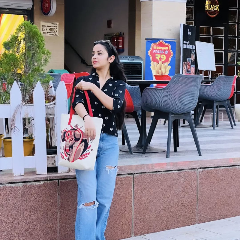 Tribal Elephant Tote